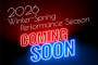 2026 Winter-Spring Performance Series